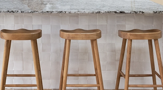 Encimera de cocina de Zellige Rosa